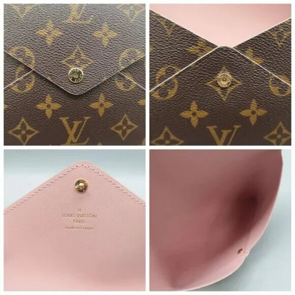 100% Authentic Louis Vuitton Kirigami Monogram W/P Canvas Clutch Bag 915-082124 - Picture 10 of 12